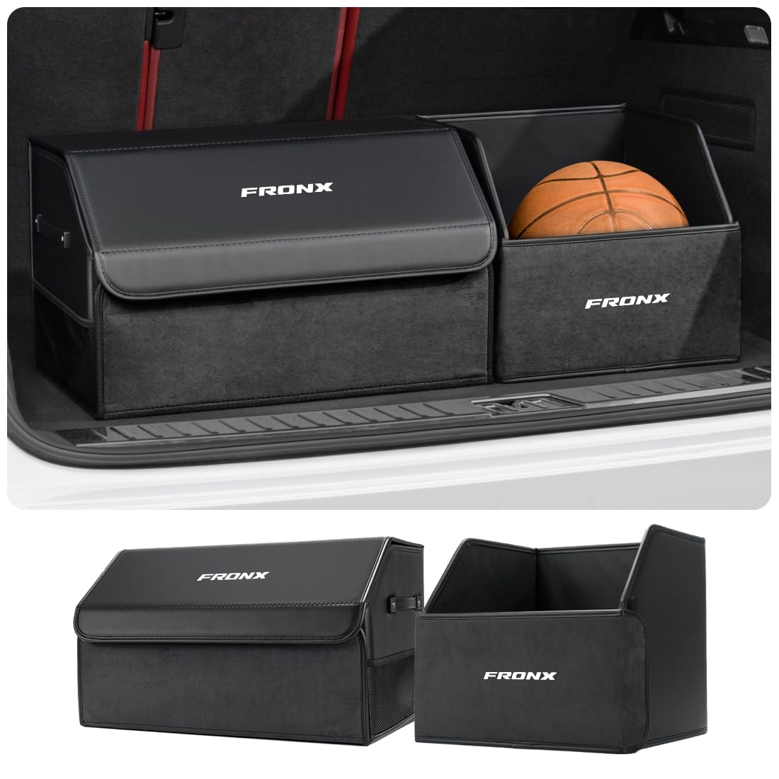 Amazon.co.jp: フロンクス 適用 車 トランクボックス 大容量